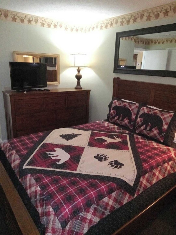 1 chambre, fer et planche à repasser, Wi-Fi, literie fournie