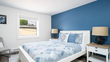 2 chambres, fer et planche à repasser, Wi-Fi, draps fournis