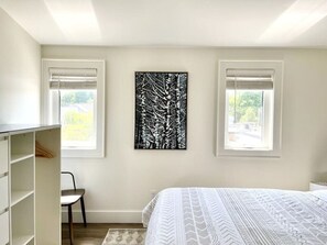 1 غرفة نوم ومكواة/لوح كي وواي فاي وملاءات أسرّة