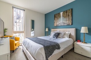 1 chambre, fer et planche à repasser, Wi-Fi gratuit, draps fournis