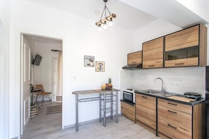 Two-Bedroom Apartment | Private kitchen - Alexia studios (Skiathos)