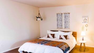 1 bedroom, iron/ironing board, travel crib, free WiFi