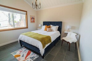 2 bedrooms, iron/ironing board, travel crib, WiFi
