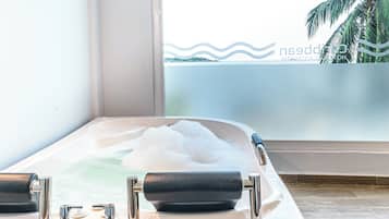 Superior Double or Twin Room, Hot Tub, Sea View | In-room safe, free WiFi, bed sheets