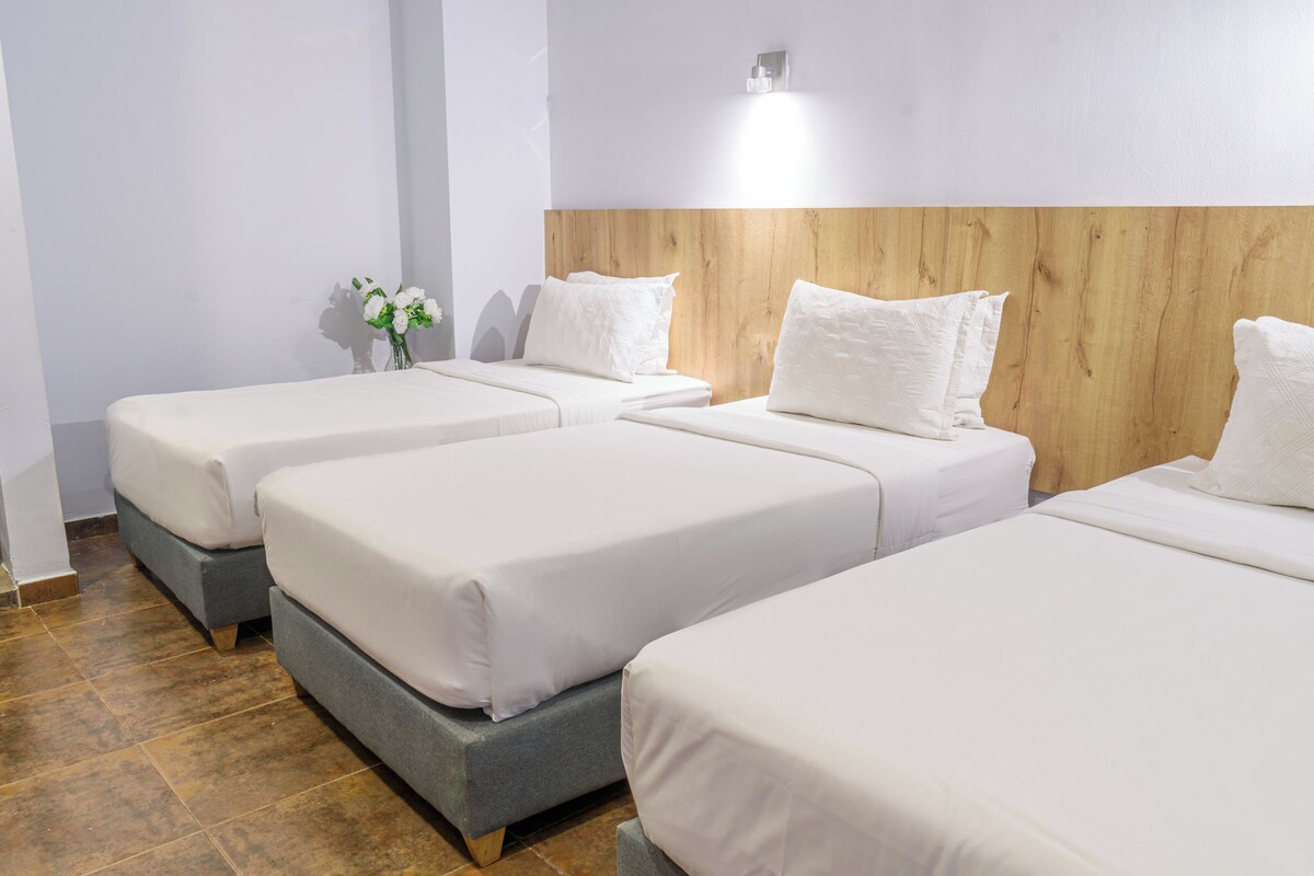 In-room safe, WiFi (free), bed sheets