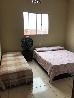 2 quartos, Wi-Fi, roupa de cama
