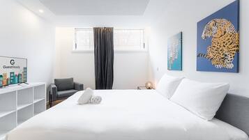1 Schlafzimmer, Internetzugang, Bettwäsche