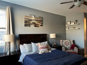 3 bedrooms, desk, iron/ironing board, WiFi