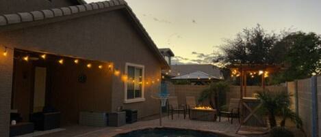 Alberca al aire libre