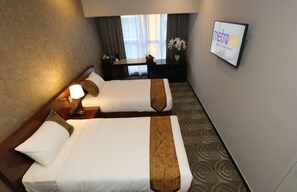 Chambre Deluxe avec lits jumeaux | Accès au Wi-Fi (inclus)