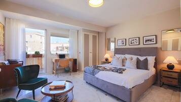 1 slaapkamer, een strijkplank/strijkijzer, reisbedje, gratis wifi