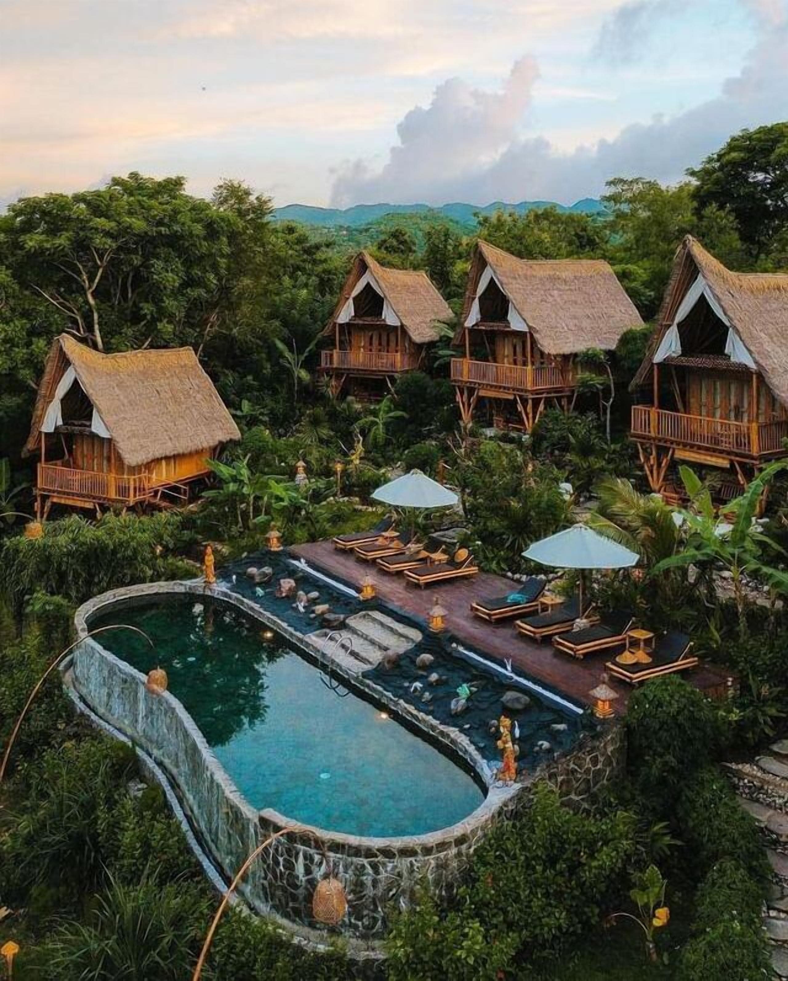 Façana frontal de l'allotjament