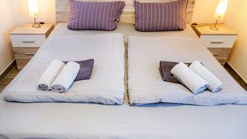 2 Schlafzimmer, Bügeleisen/Bügelbrett, kostenloses WLAN, Bettwäsche