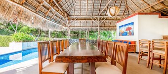 Airy oasis with a grand outdoor space, private pool, & shared tennis court