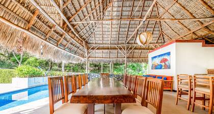 Airy oasis with a grand outdoor space, private pool, & shared tennis court