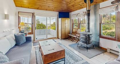 Lovely home with harbor views, gas grill, streaming, W/D, & gourmet range