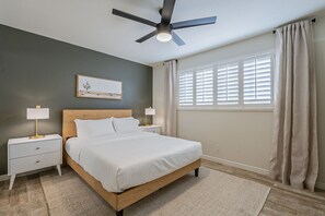 3 bedrooms, desk, free WiFi, bed sheets