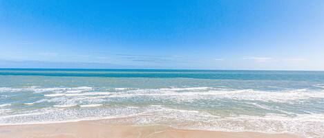 Aan het strand