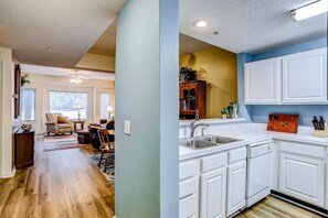 Interior - Secluded golf course front condo with porch, pool, tennis, hot tub, gym, & AC (North Myrtle Beach)