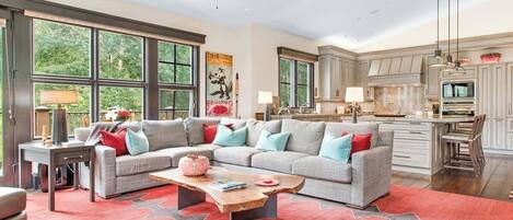 Smart-TV, peis og kontorer