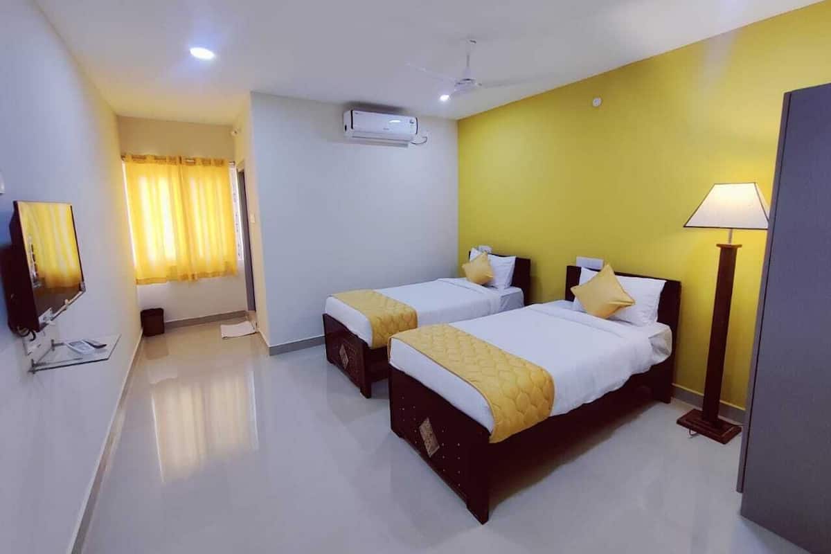 Kamar Standar, 1 kamar tidur | 1 kamar tidur, ruang kerja ramah laptop, dan Wi-Fi gratis
