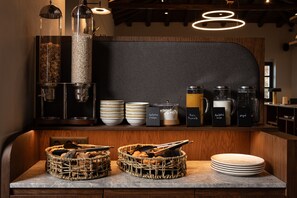 Desayuno estilo bufé