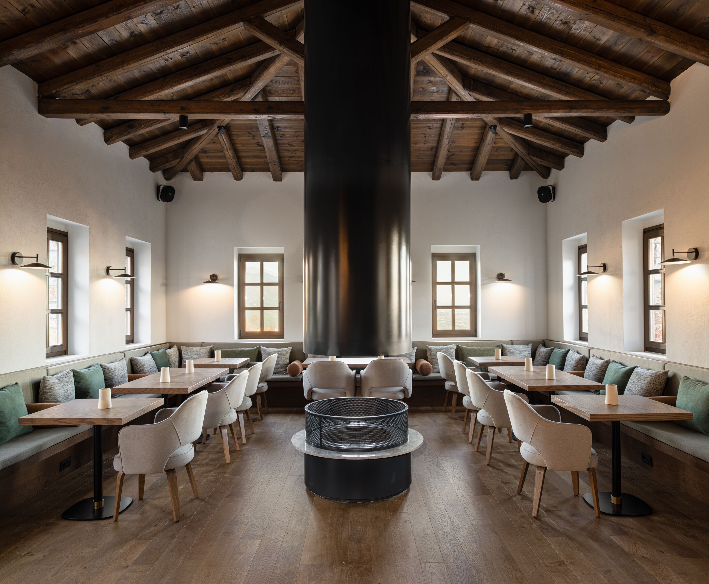 Breakfast, lunch, dinner served; local cuisine, al fresco dining 