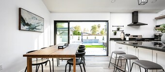 Swim up to cooking & entertainment, play corn hole, and relax by the fire at Cascada