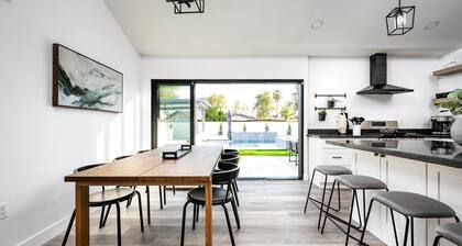 Swim up to cooking & entertainment, play corn hole, and relax by the fire at Cascada