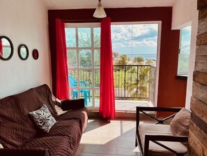 Family Apartment | Living area - Punta Me Apartment with terrace  (Cancun)