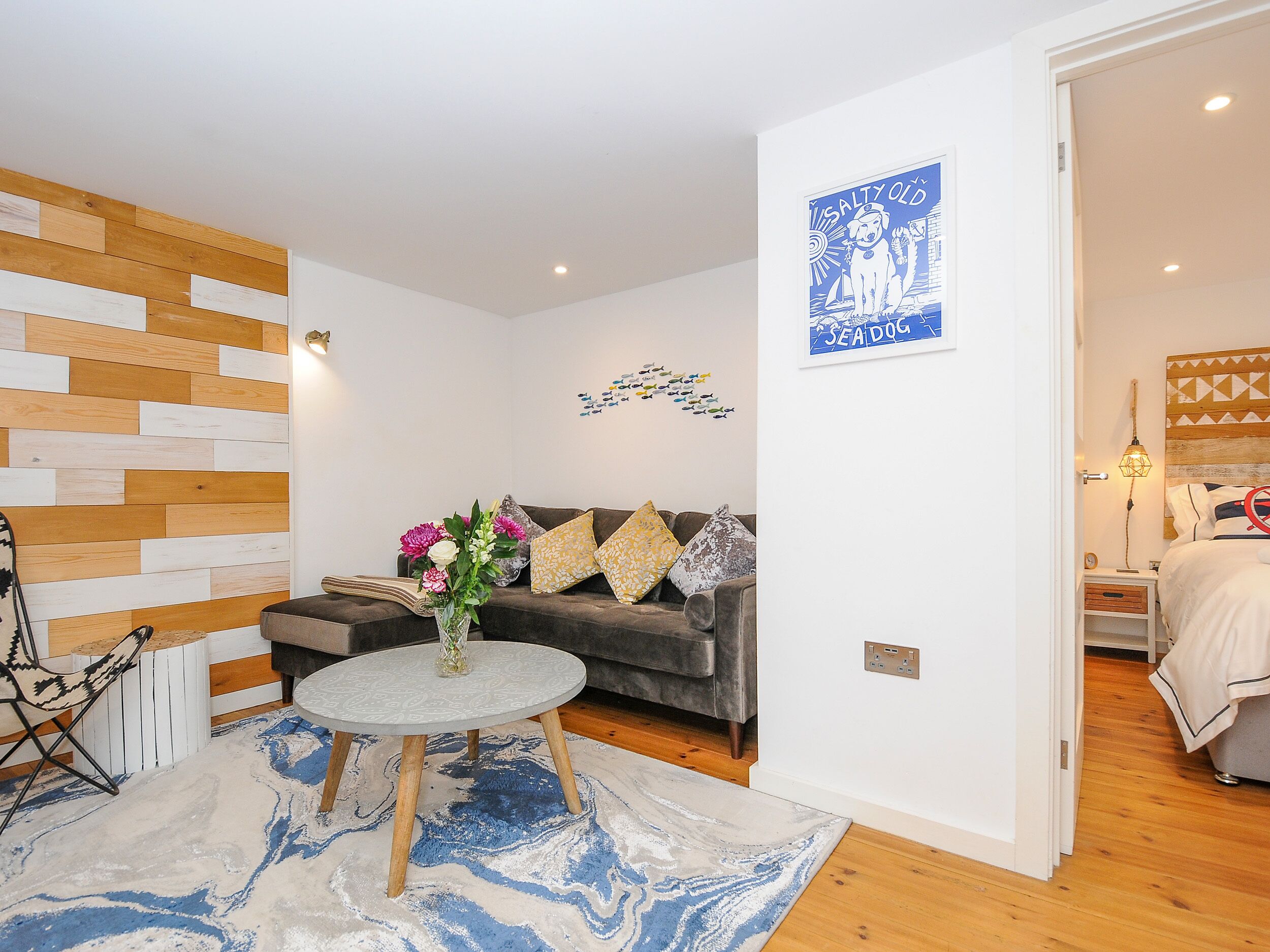 Salty Sea Dog, Pet Friendly, Character Holiday Cottage In Tintagel - Boscastle