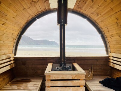 Stone fronted detached cottage just over 2 miles from Mulranny village