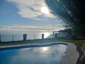 Outdoor pool, a heated pool - SPECIAL OFFER VISIT Madeira FebruaryWarm Pool Gardens terraces comfort (Arco da Calheta)
