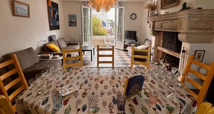 Quiberon - Haus 5 Zimmer - Ruhig - 50m Strand, Garten, Haustiere erlaubt