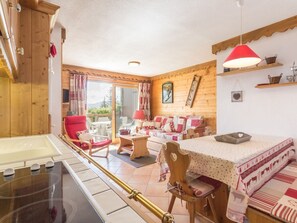 Interior - 3-room chalet with balcony, parking included, 6 ppl. (Les Arcs 1800)