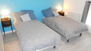 2 Schlafzimmer, kostenloses WLAN, Bettwäsche