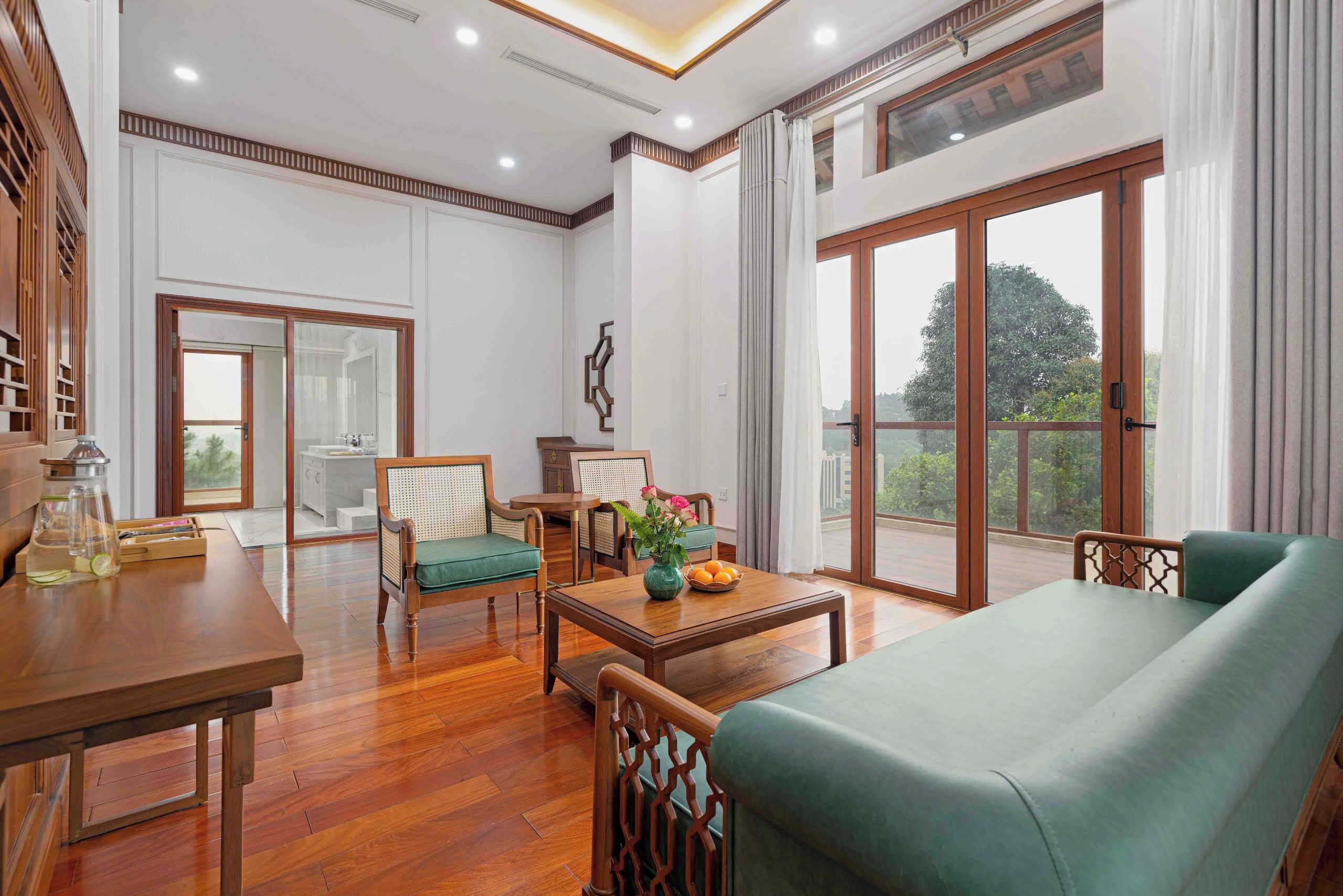 Villa, 2 Bedrooms | Living room | 55-inch Smart TV with satellite channels, TV, toys