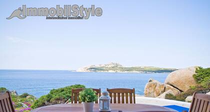 Beachfront villa on the first row with breathtaking sea view