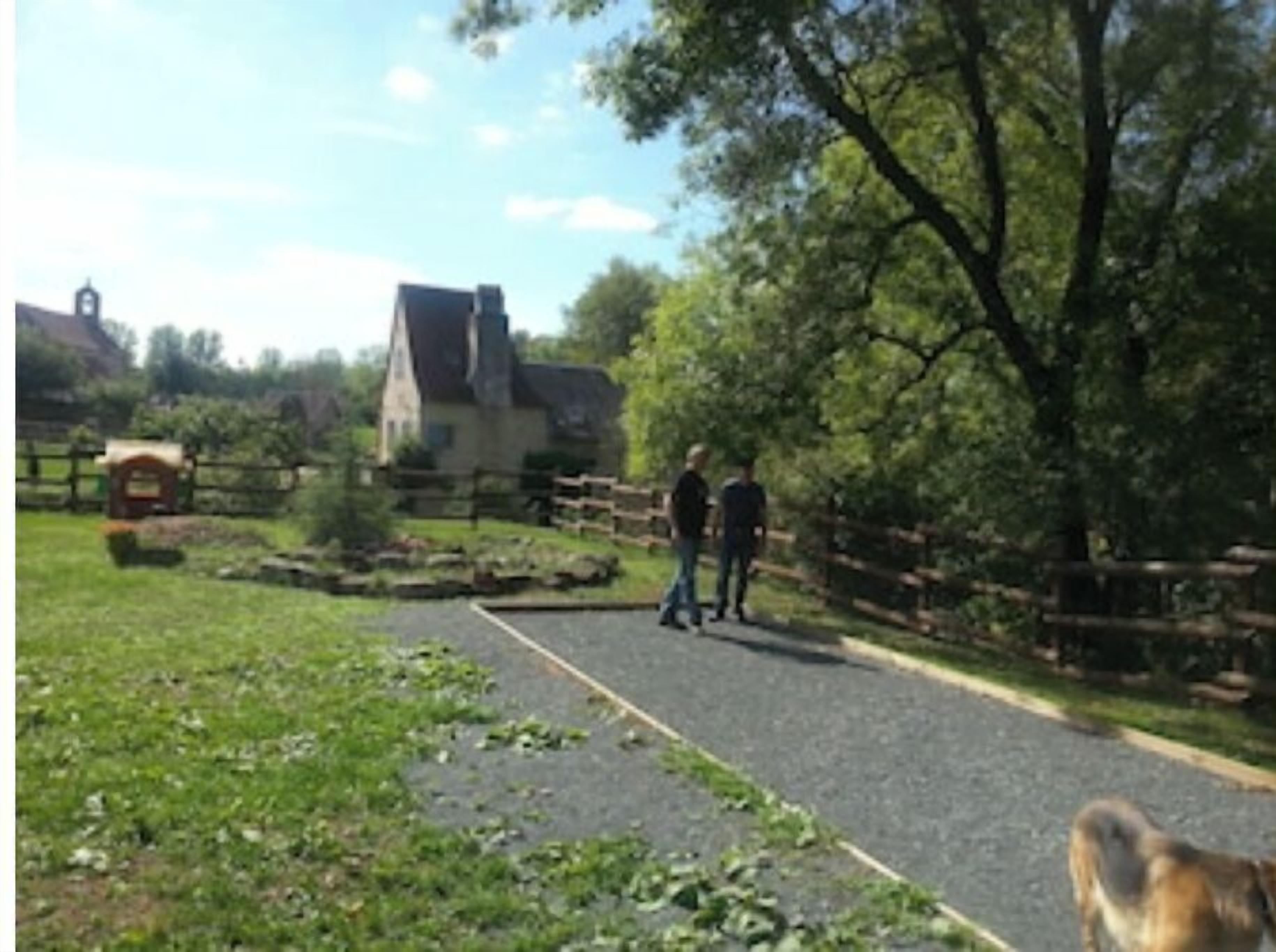 Enceinte de l’hébergement