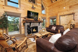 Smart-TV, Kamin, Videospiele