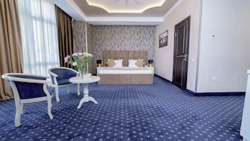 Deluxe Double Room | Premium bedding, down comforters, in-room safe, desk