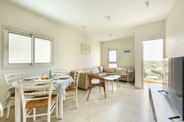 Interior - Skyline 1BR Apt with City & Sea View (Herzliya)