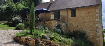 Gite La Terrasse en Périgord - La Blénie - Heated swimming pool