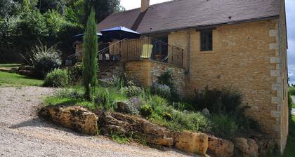 Gite La Terrasse en Périgord - La Blénie - Heated swimming pool