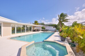 Beheizter Pool