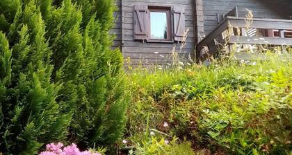 Chalet with panoramic view, optimum sunshine!!