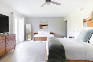 5 bedrooms, iron/ironing board, free WiFi, bed sheets