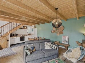 تلفزيون، مدفأة، مشغل دي في دي