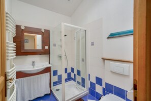 Shower, hair dryer