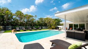 Una piscina climatizada